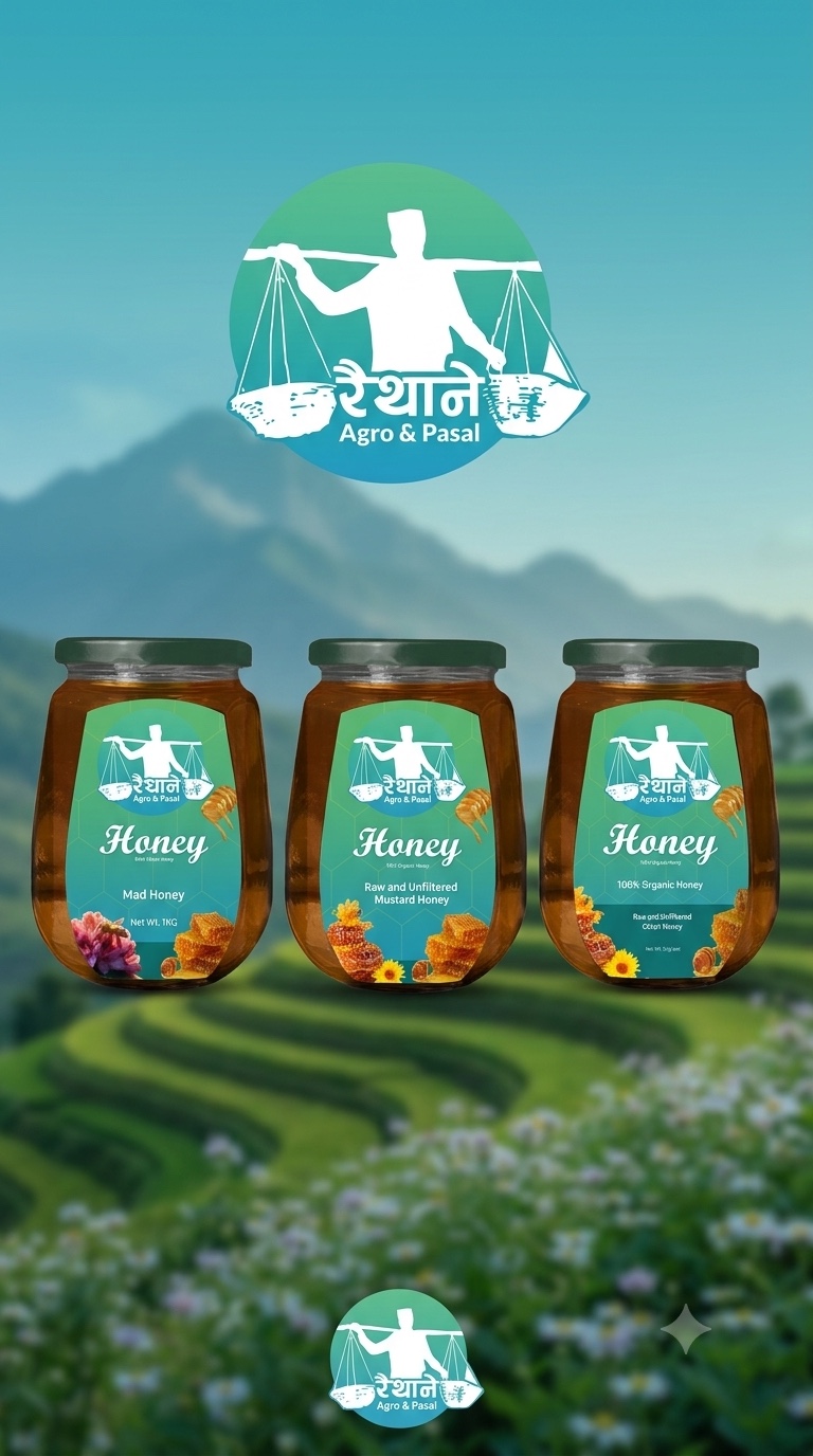 Raithane Nepali Honey package
